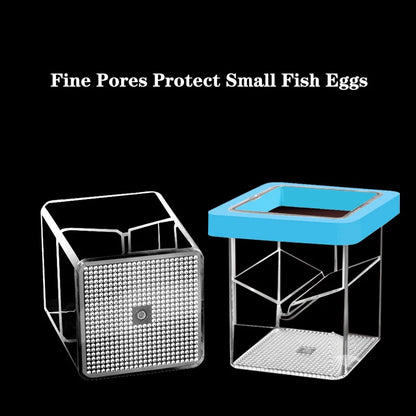 Acrylic Fish Breeding Isolation Box Floating Aquarium Breeder Feeder Fish Tank Hatching Incubator Aquarium Hatchery Accessory