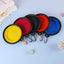 Pet Dog Collapsible Bowl Folding 350ml Silicone Bowl Outdoor Travel Portable Puppy Food Container Feeder Dish Bowl Pet dog bowls