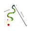 Cat Wand Toys Cat Wand Toys With Bells Cat Teaser Stick With String Toys And Bells Fun Training And Exercises For Indoor Cats