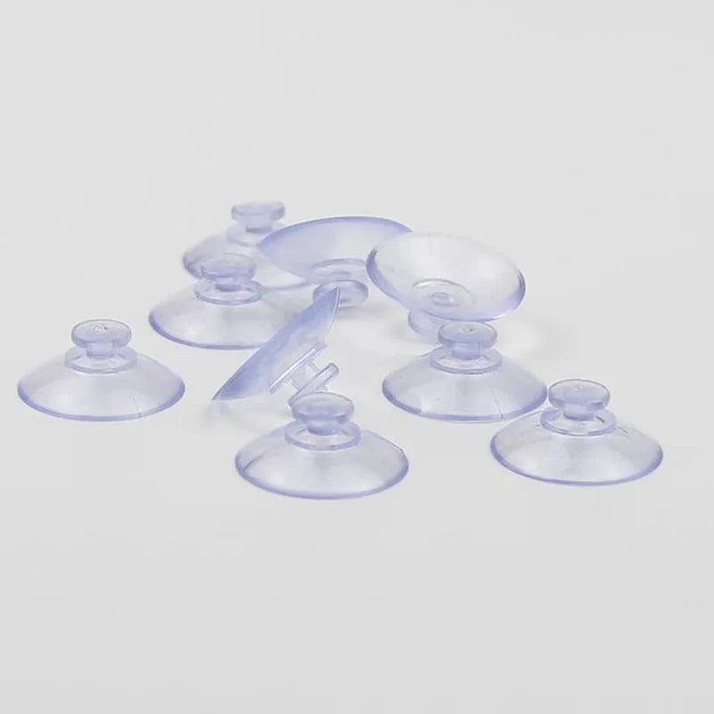10Pcs Transparent Aquarium Suction Cup Filter Air Pump Water Pump Holder Sucker for Fish Tank Pump Suction Cups Aquatic Supplies