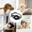 Reflective Cat Collar Pet Cat Adjustable Vest Anti-Lost Safety Release Buckle Cat Neck Waring  with Removable Bell for Camping