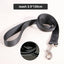 Reflective Puppy Big Dog Collar with Buckle Soft Padded Wide Adjustable Pet Collar for Medium Large Dogs Pitbull Leash Dog Chain