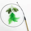 Wire Feather Cat Tickling Stick Pet Products for Cats Pet Cat Toys Interactive Cat Stick Toy Kitten Playing Pet Accessories