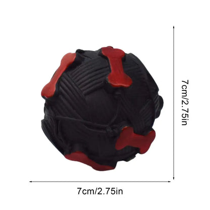 Treat Dispenser Toys For Dogs Interactive Puppy Squeaky Treat Dispenser Ball Dog Teeth-Grinding Toy Puppy Puzzle Slow Feeder