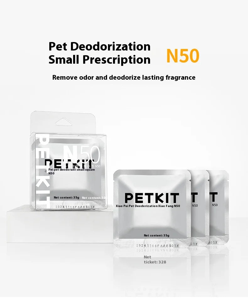 Pet deodorizing small square N50 automatic cat toilet MAX uses deodorizing agent to remove odors