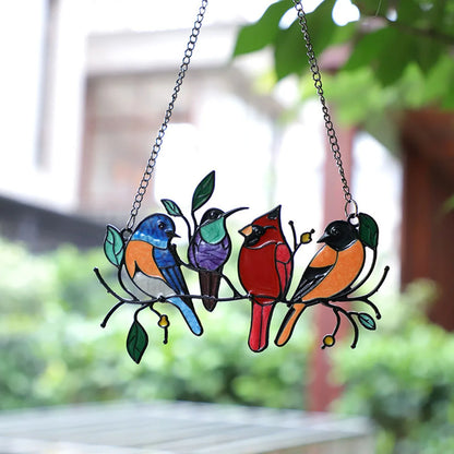 1pc Home Decoration Pendants, Bird Pendants, Decorative Bird Flock Series Ornaments