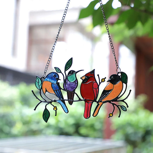 1pc Home Decoration Pendants, Bird Pendants, Decorative Bird Flock Series Ornaments