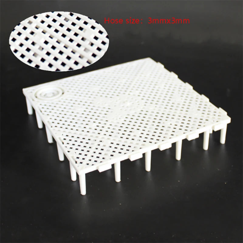 2pcs Filter Plate For Filtration Of Sediment Material Equipment  Aquarium Filter Fish Tank Under Gravel Bottom aquario Supply