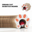 Magic Organ Cat Scratcher Organ Cardboard Scratching Board with Toy Bell Indoor Cat Grinding Claw Scratching Board Interactive