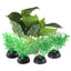 UXCELL 3/4/5/6/8/9 Pcs Artificial Aquarium Plants Grass Water Weeds Ornament Fish Tank Plant Flower Grass Decor Accessories