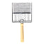 Stainless Steel Cat Litter Shovel Wooden Handle Shovel Easy To Clean Good-Looking Reduce Dust Suitable For Small Dog Toilets