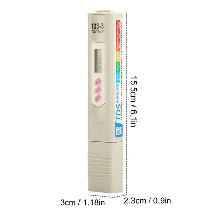 Water Tester For Drinking Water Digital TDS Pen Accurate Quick Water Quality Tester For Drinking Water Aquariums Swimming Pools