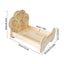 Chinchilla Bed For Cage Off The Floor Foldable Bunny Bed Cute Portable Pet Bed Puppy Sleeping Habitat For Ferrets Hedgehogs