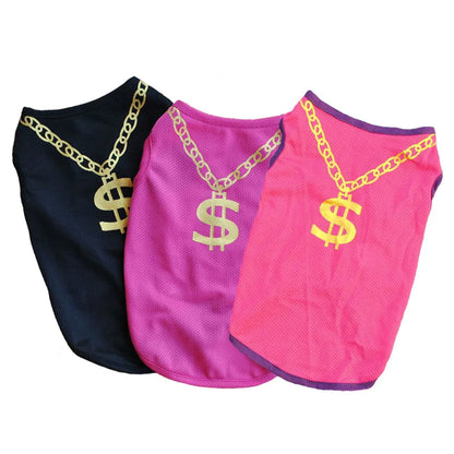 2pc Quick Dry Dog Shirt, Mesh Summer Dog Clothes Dollar Vest for Small Dogs,Sun-Protection Sleeveless Shirts for Dog Puppy Vest