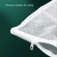 5Pcs White Dense Hole Filter Net Bag Mesh Bag Acquarium Pond For Bio Ball Carbon Media Ammonia Aquarium Fish Tank Isolation Bag
