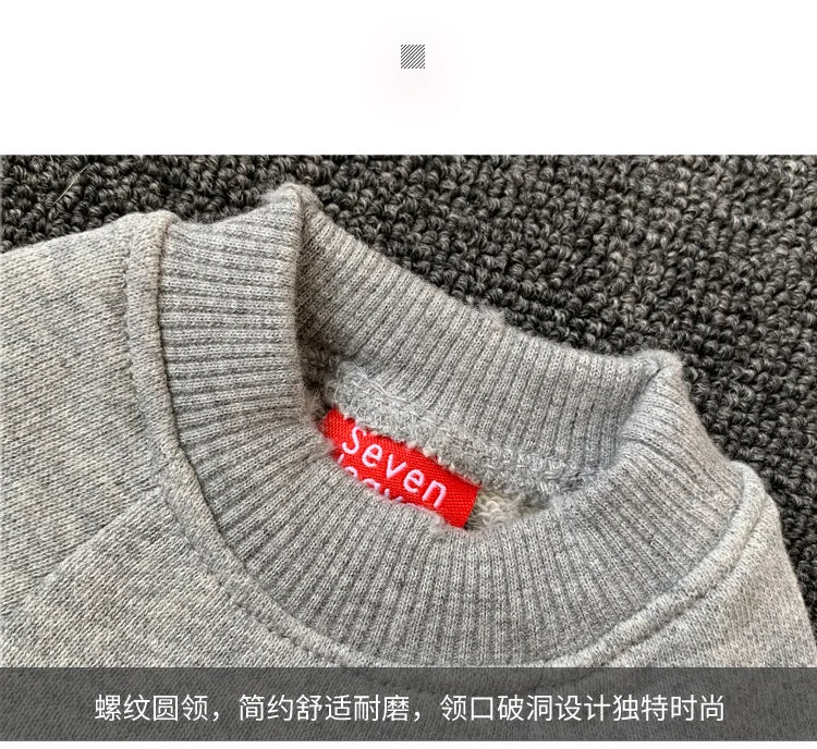Dog Costume  Pet Clothes Crew Neck Korean Version Spring and Autumn Parent-child Wear Pure Cotton Four Colors Seven Sizes