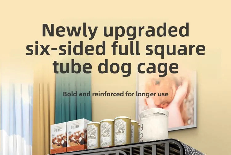 Dog cage Dog cage Large dog Strong mobile dog cage Horse dog Husky special dog cage Bold and thicker