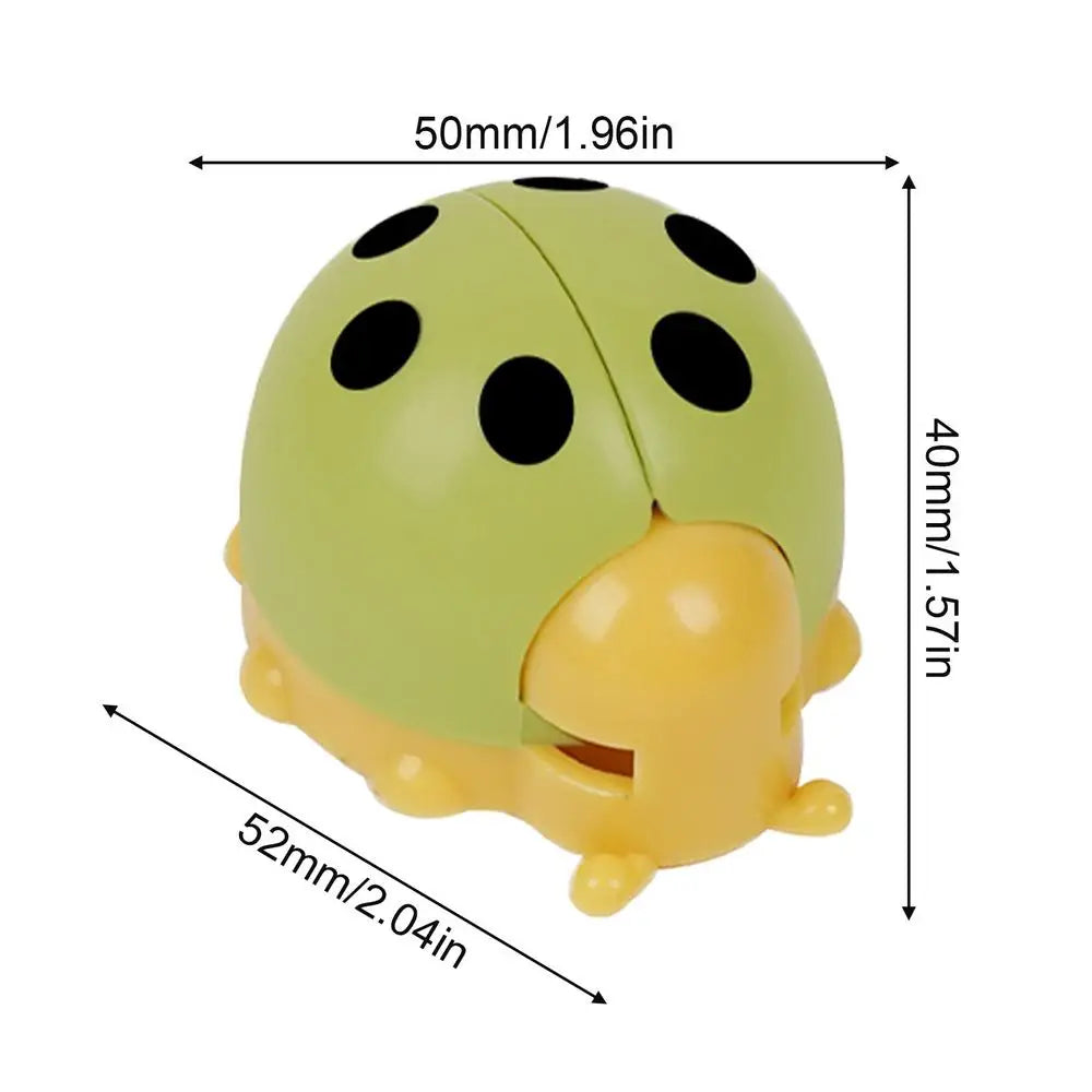 Cat Catnip Ball Toy Wall Mounted Ladybug Shape Kitten Chew Toy Edible Toy Ball With Catnip Cat Teething Toys For Indoor Outdoor