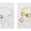 Fashion Pet Glowing Collars with Bell Glow at Night Dogs Cats Necklace Light Luminous Neck Ring Accessories for Kitten and Puppy