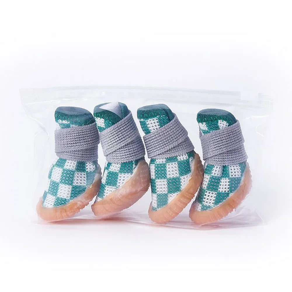 Small Dog Shoes Breathable Dog Shoes for Hot Pavement Pet Puppy Boots & Paw Protectors for Doggies for Hardwood Floors Anti Slip