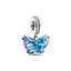 New 925 Sterling Silvering Butterfly Bees Bird Charm of ley 925 Chain Beaded Fit Original Pandora Bracelet DIY Ladies Jewelry