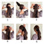Women Bun Crystal Hair Claw Fashion Female Ponytail Headwear Horsetail Buckle Hair Clip Bird Nest Expanding Hair Accessories