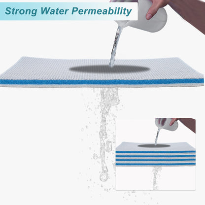 UXCELL 8-layer Aquarium Filter Pads Aquarium Honeycomb Sponge Filter Pads Fish Tank Skimmer Filter Cotton Accessories