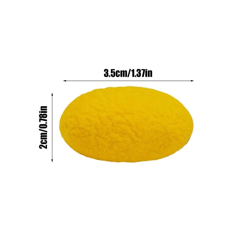 6pcs Pet Toys Balls Natural Silk Cocoon Toys For Cats Pet Cat Interactive Chasing Worm Cocoon Ball Toys Interactive Kitten Toys