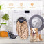 Pet Blanket Super Soft Dog Blanket with Cute Paw Print Warm Puppy Blanket Mat Bed Cover for Large Dogs Kitten Cat Small Animals