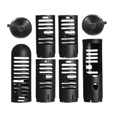 Aquarium Heater Protective Cover Aquarium Fish Tank Heating Rod Sleeve Heat-Resistant Suction Cups Heater Protective Covers