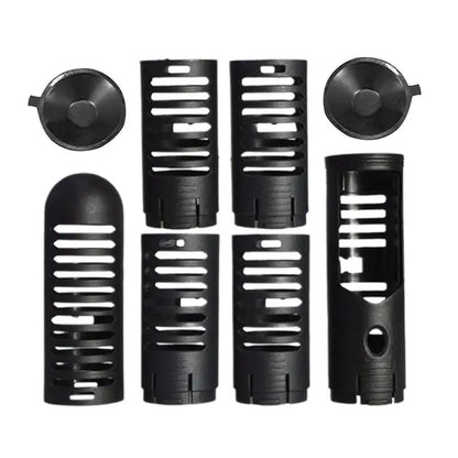 Aquarium Heater Protective Cover Aquarium Fish Tank Heating Rod Sleeve Heat-Resistant Suction Cups Heater Protective Covers