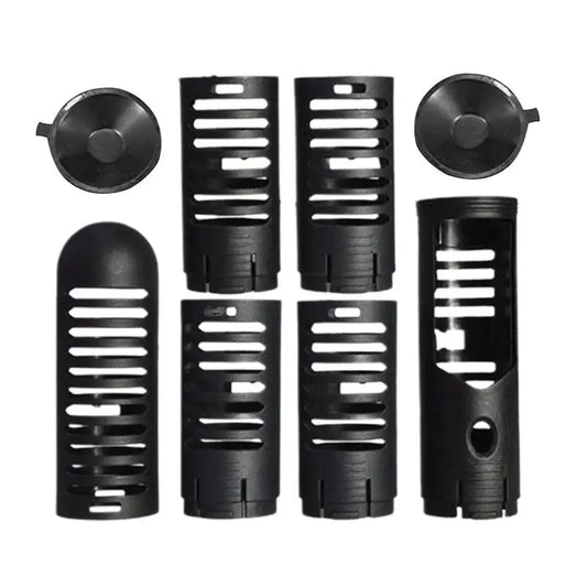 Aquarium Heater Protective Cover Aquarium Fish Tank Heating Rod Sleeve Heat-Resistant Suction Cups Heater Protective Covers