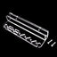 Transparent Acrylic Aquarium Bracket Holder for Scissor Tweezers Shovel Kit Water Tubes Fixed Clip Aquarium Maintenance Tools