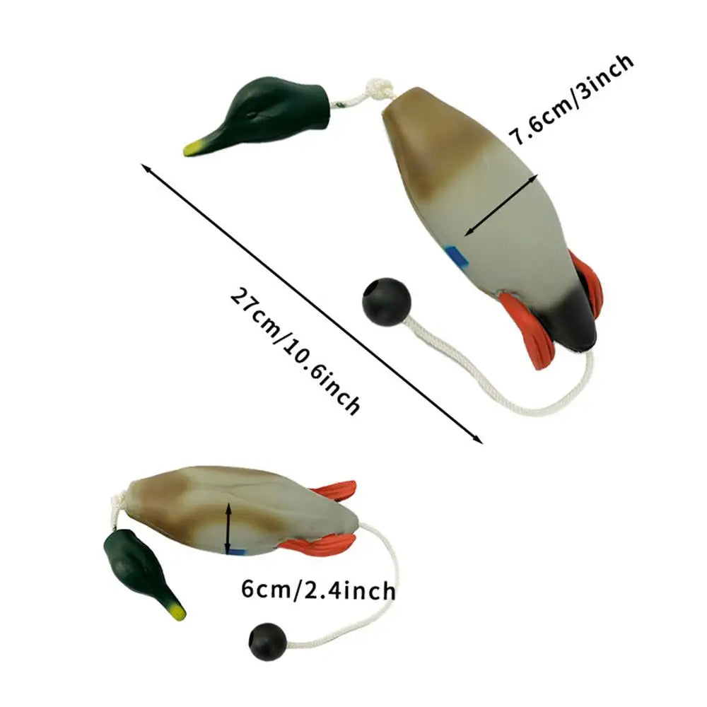 Duck Bumper Toy Dog Retriever Outdoor Training Toy Dog outdoor Training Duck Toy For Dogs Simulation Animal Shaped Toys for Pet
