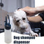 150ml Dog Shampoo Dispenser Professional Pet Shampoo Dilution Bottles Refillable Squeeze and Mixing Bottles Bath Supplies