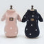 Fashion Star Pet Fleece Sweatshirt Sweater Jacket for Small Dogs Cats Crewneck Winter Coat Puppy Clothes for Poodle Shih Tzu Pug