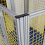 Langle Profile Dog Cage Cat Cage Folding House Pet Nest Aluminum Large Medium and Small Dog Thickened Iron Metal Solid CLASSICS