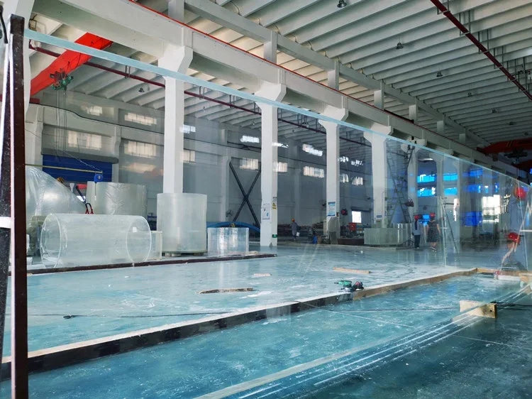 Cylindrical Acrylic Aquariums & Accessories Aquarium Oceanarium Project Sustainable Transparent any Sizes ISO9001:2015