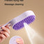 3 in 1 Pet Electric Steam Brush Cat and Dog Cleaning Spray Massage Grooming Comb Retractable Handle Pet Hair Removal BeautyBrush