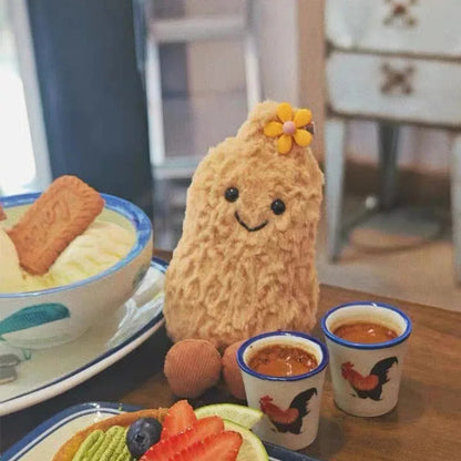 15cm Small Peanut Doll Living Room Decoration Pendant Household Items Cute Cat Toy Plush Toy Girl Gift