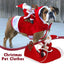 Creative Christmas Pet Clothes Old Man Riding Costume Christmas Atmosphere Funny Supplies Cats And Dogs Pet Winter Clothes