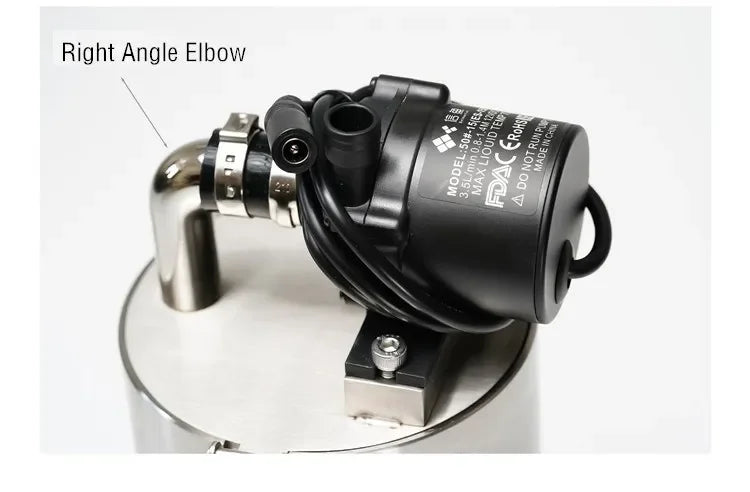 Aquarium Stainless Steel External Canister Filters Top Filter External Canister with Pump ADA Style Filter Bucket Barrel filtro