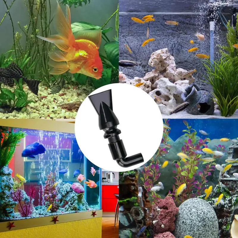 Adjustable Universal Sprinkler Aquarium Fish Tank Air Pump Duckbill Water Outlet Nozzle Garden Water Tube Control Valve Fittings