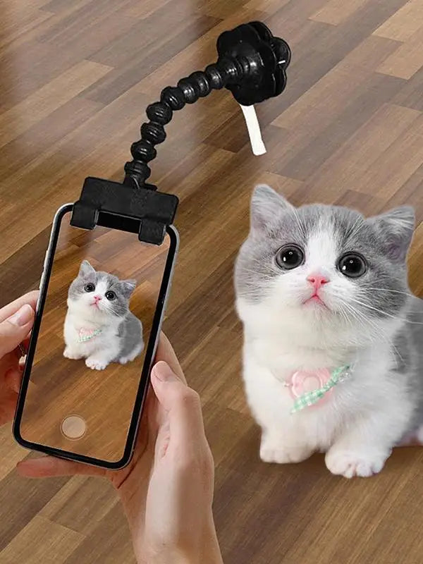 Pet Selfie Stick Flexible Dog Selfie Stick Pet Selfie Rod Dog Cat Toys Cat Photo Interactive Toy Accessories Holder Pet Supplies
