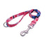 Geometry Color Pet Dog Leash Anti-Lost Durable Collar Kit Personalized 120cm Dog Chain Medium Puppy Pet Accessories for Husky