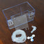 Fish Tank External Filter Box Acrylic Filter Dry and Wet Separation 4 in 1 Small Silent External Suspend Aquarium Drip Overflow