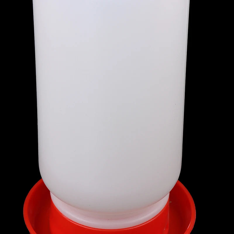 Poultry Thickened Feeder And Drinker Water Food Dispenser Automatic Chicken Birds Chick Waterer Feeding Bucket Container