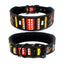 Reflective Puppy Big Dog Collar with Buckle Soft Padded Wide Adjustable Pet Collar for Medium Large Dogs Pitbull Leash Dog Chain