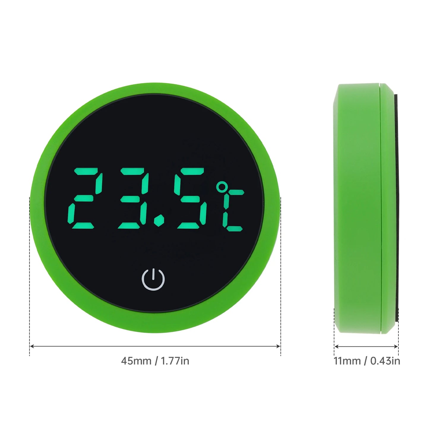 Cordless Digital Aquarium Thermometer LED Display Electronic Fish Tank Water Temperature Measurement Control Temp Meter Gauge