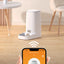 ROJECO Automatic Cat Feeder Pet Smart WiFi Cat Food Kibble Dispenser Remote Control Auto Feeder For Cat Dog Dry Food Accessories